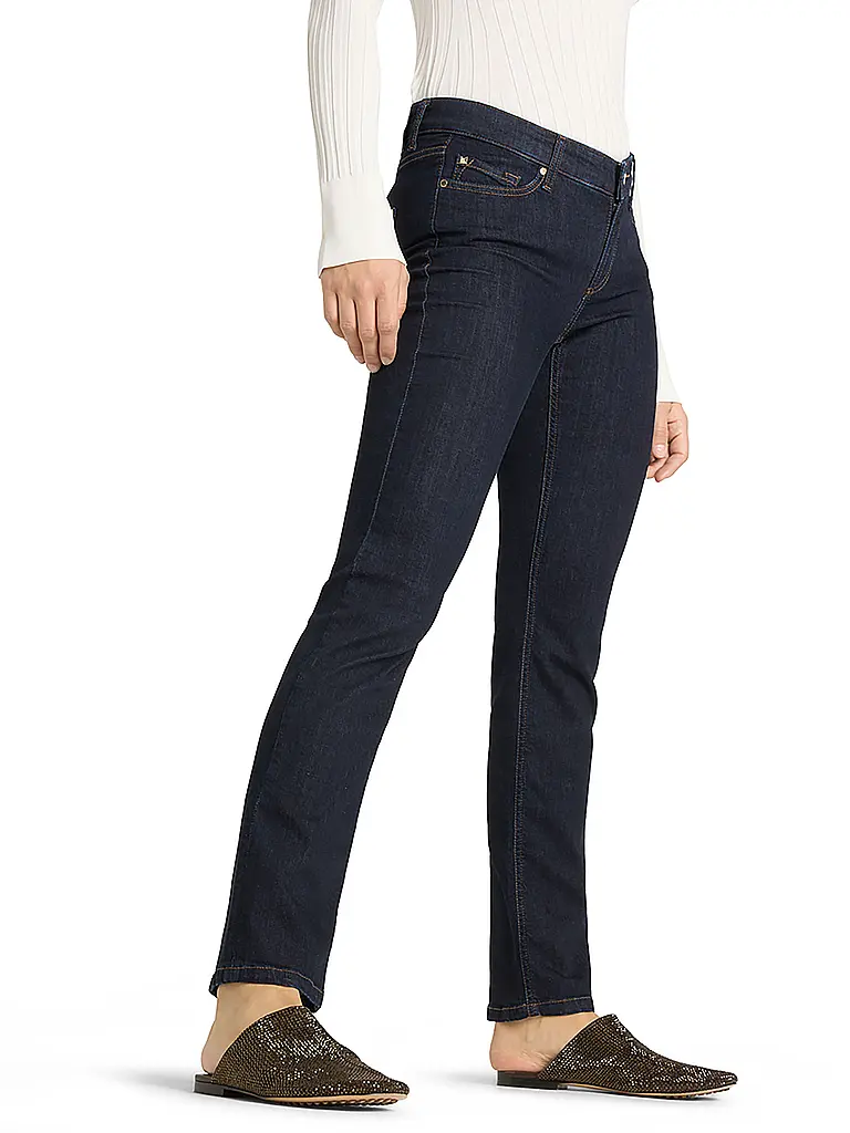 CAMBIO | Jeans Straight Fit PIPER LONG | Blu scuro