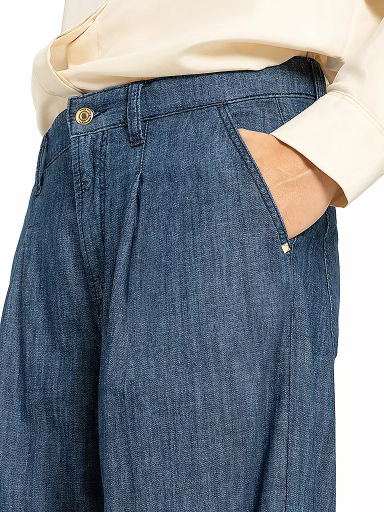 CAMBIO | Jeans Wide Fit ALINA | Blu scuro