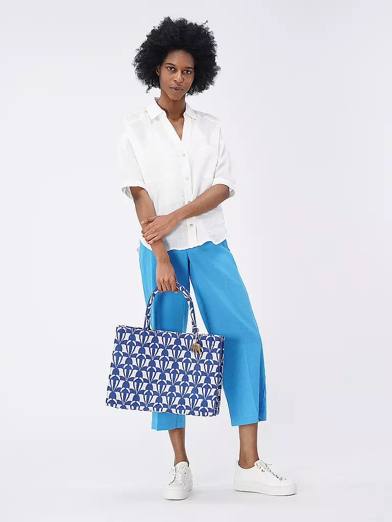 CAMBIO | Leinen Culotte CALIFORNIA | Turchese