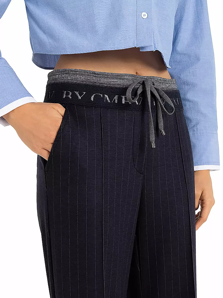CAMBIO | Marlenehose AVA | Blu scuro