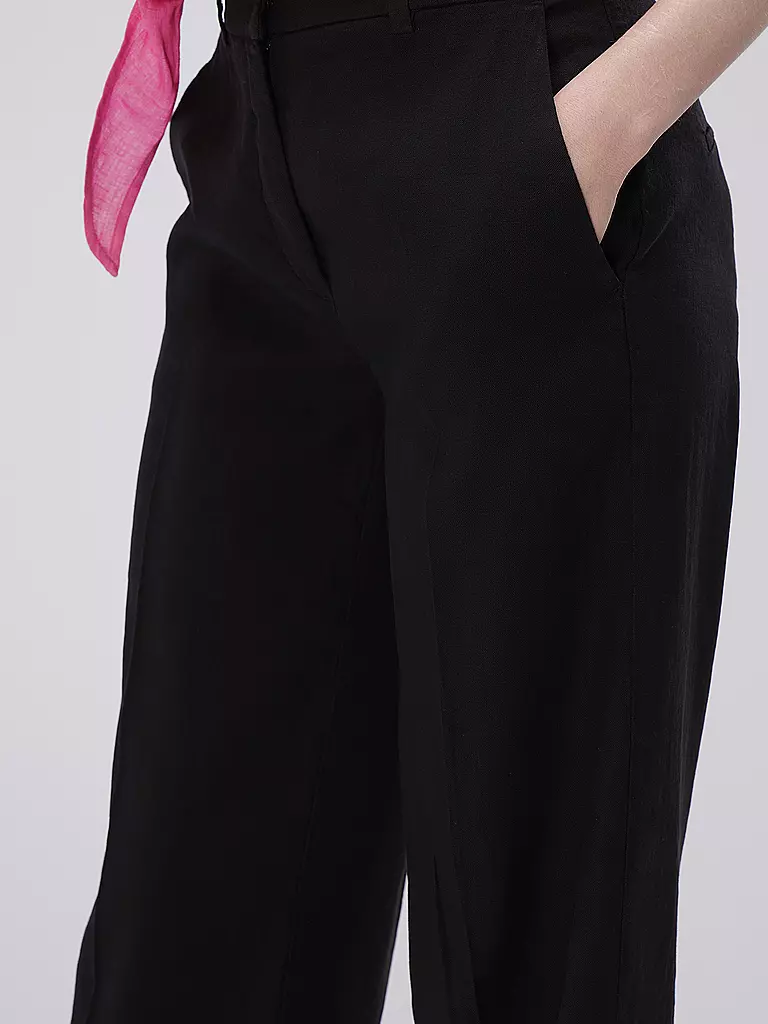 CAMBIO | Marlenenhose High Waist MIRA | Nero