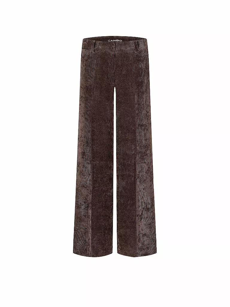CAMBIO | Pantaloni a palazzo AMELIE | Marrone