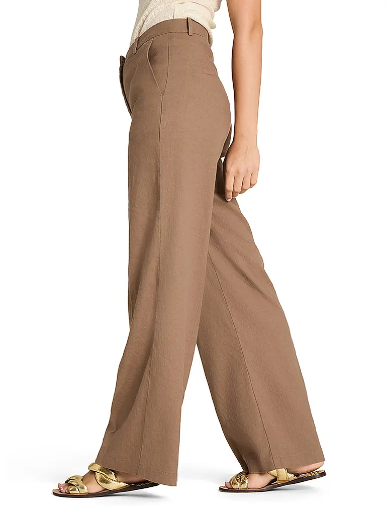 CAMBIO | Pantaloni a palazzo MIRA | Marrone