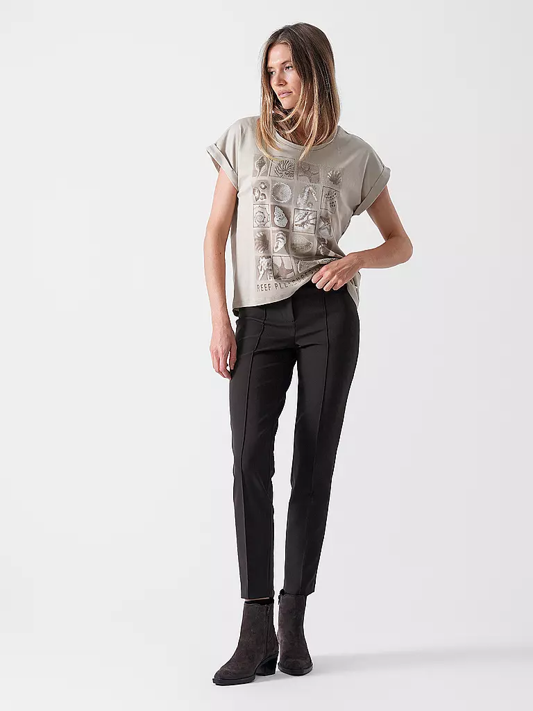 CAMBIO | Pantaloni business ROS | Marrone