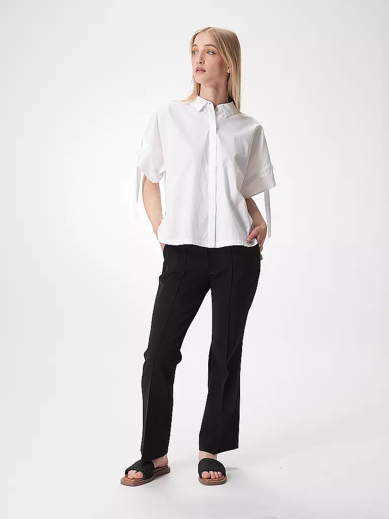 CAMBIO | Pantaloni Flared Fit FAHRA | Nero