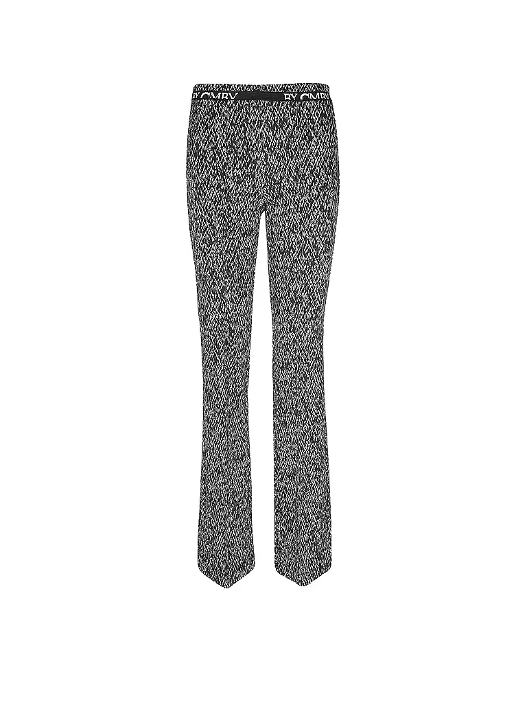 CAMBIO | Pantaloni Flared Fit FLOWER | Grigio