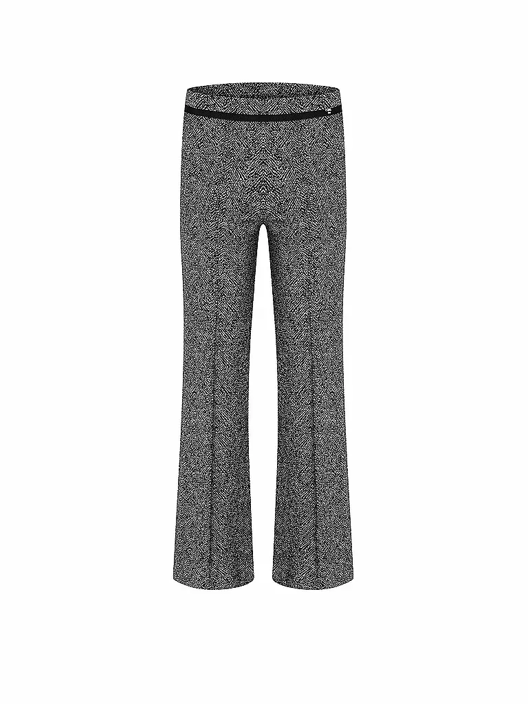 CAMBIO | Pantaloni Flared Fit FRANCOISE | Nero
