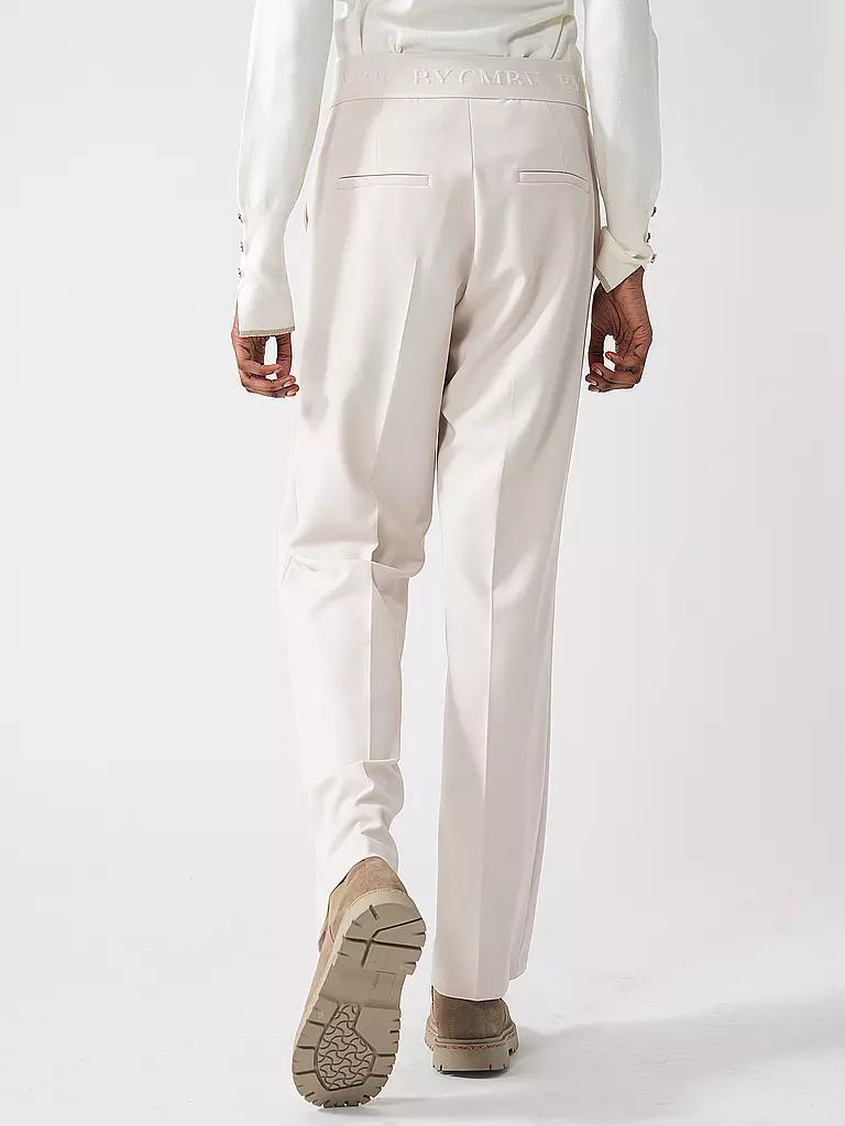 CAMBIO | Pantaloni Flared Fit | Crema