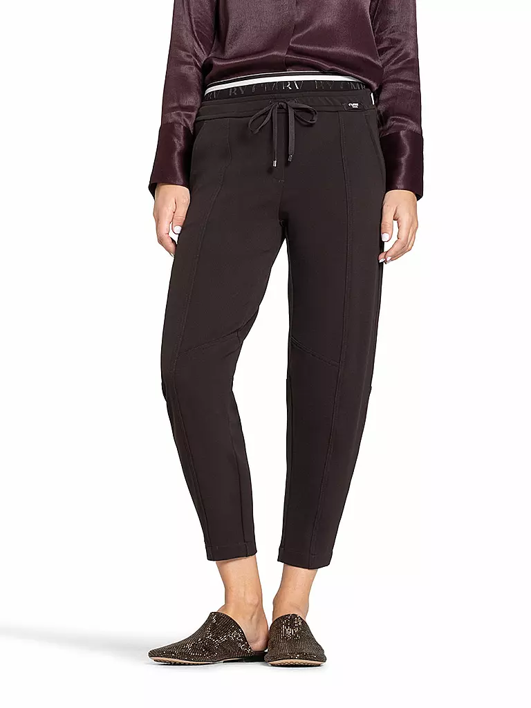 CAMBIO | Pantaloni Jogging Fit EDEN | Marrone