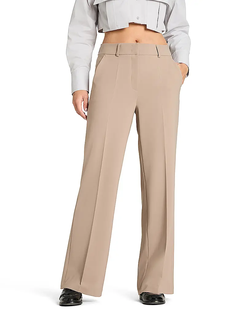 CAMBIO | Pantaloni Marlene AMELIE | Beige
