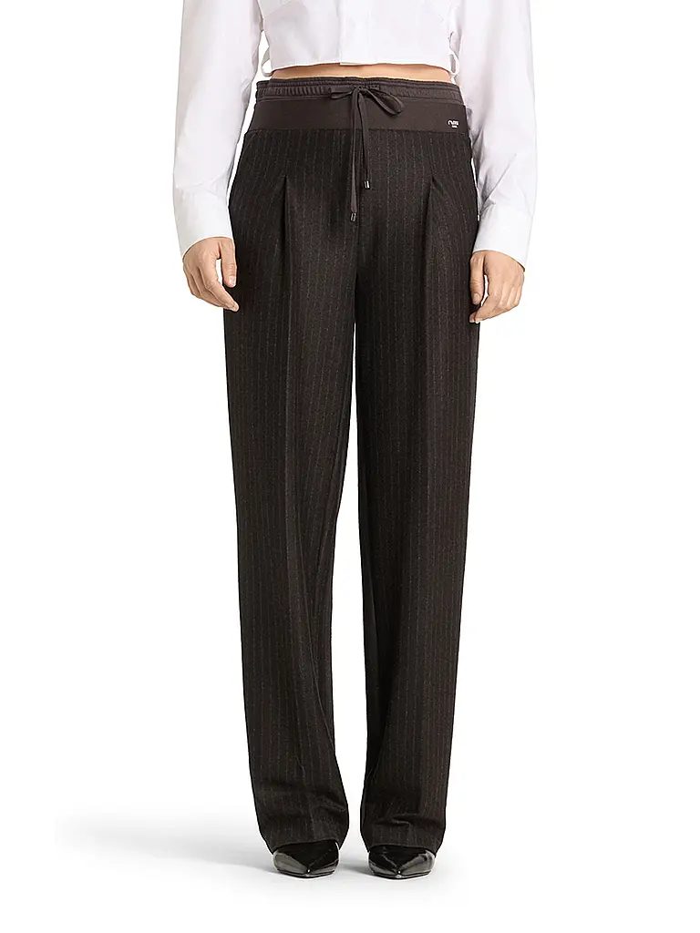 CAMBIO | Prodotto: Pantaloni Jogging Fit EVA | Marrone