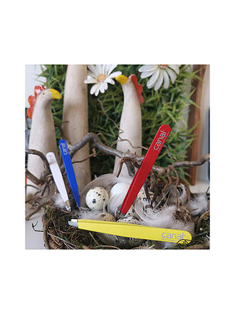 CANAL | Pinzetta per capelli inossidabile/dritta 95 mm (Giallo) 2017-02