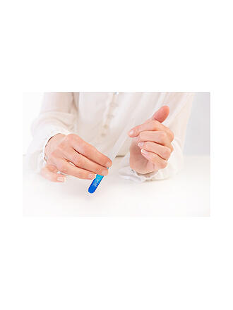 CANAL | Lima per unghie in vetro temperato 140 mm (sfumatura blu) 4026