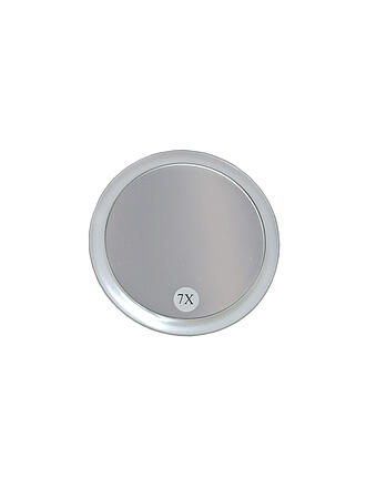 CANAL | Specchio con ingrandimento 7x, Ø 15 cm, 2 ventose, plastica