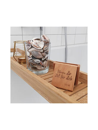 CANAL | Specchio da borsetta in faggio, ingrandimento 2,5x, 5 cm