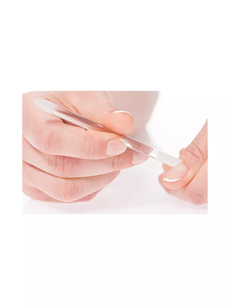CANAL | Bastoncino per manicure in vetro a doppia estremità 100 mm 6040-06 | Trasparente