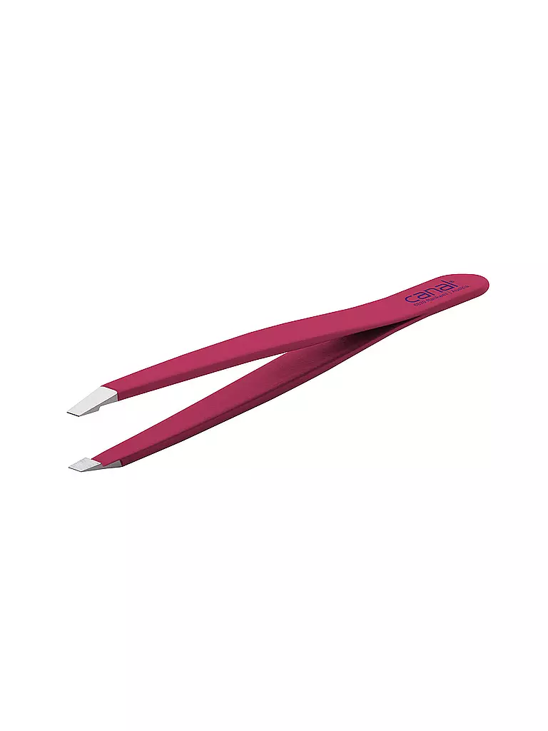CANAL | Pinzetta per capelli inossidabile/dritta 95 mm (Fuxia) 2015-02 | Fucsia