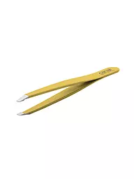 CANAL | Pinzetta per capelli inossidabile/dritta 95 mm (Giallo) 2017-02 | Giallo