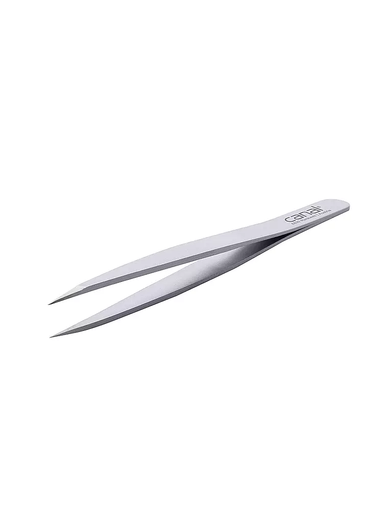 CANAL | Pinzetta per schegge inossidabile 95 mm (satinata) 2019-02 | Grigio
