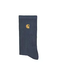 CARHARTT WIP | Calze CHASE angelite / oro | Grigio