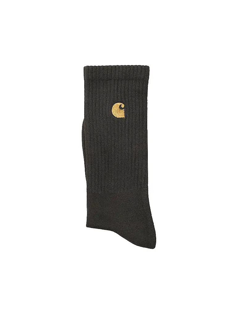 CARHARTT WIP | Calze CHASE olive/gold | Oliva