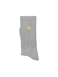 CARHARTT WIP | Calze CHASE nero/oro | Grigio