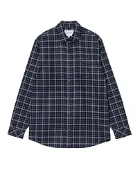 CARHARTT WIP | Camicia di flanella WIDMARK | Blu