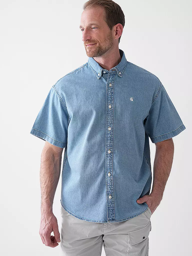 CARHARTT WIP | Camicia di jeans LUCAS | Blu chiaro