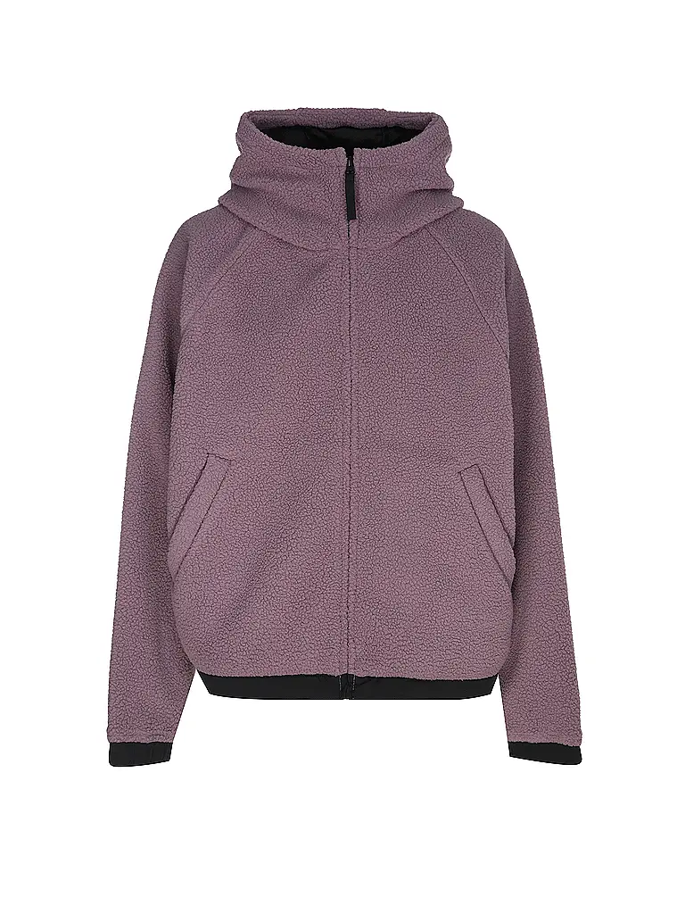 CARHARTT WIP | Giacca in pile W'HOODED HELIX | Lilla