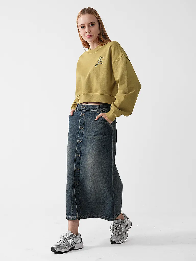CARHARTT WIP | Gonna di jeans W'MARVIN | Blu scuro