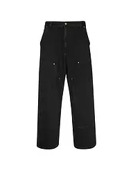 CARHARTT WIP | Jeans Baggy Fit NASH DOUBLE KNEE PANT | Nero