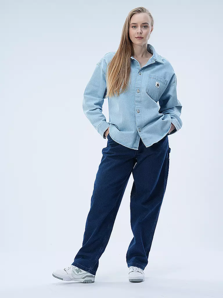 CARHARTT WIP | Jeans Tapered Fit CURRON | Blu scuro