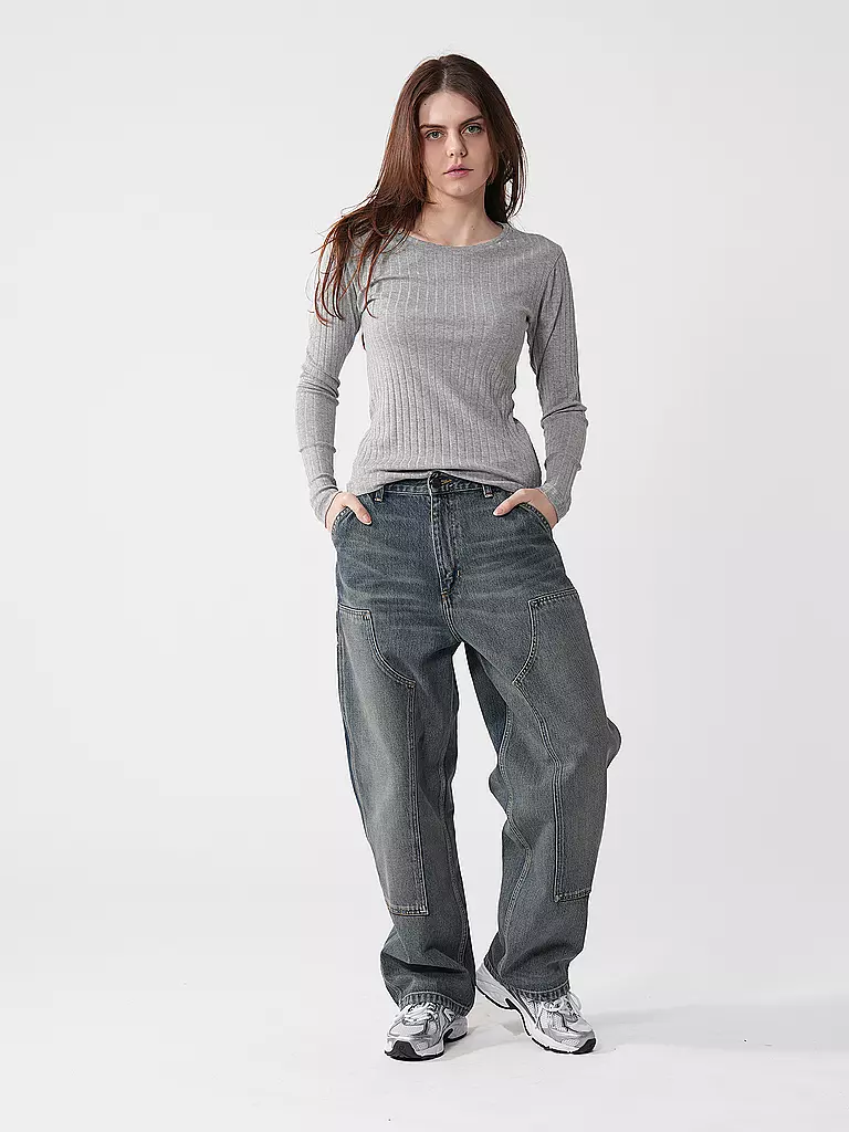 CARHARTT WIP | Jeans Wide Leg BRANDON | Blu scuro