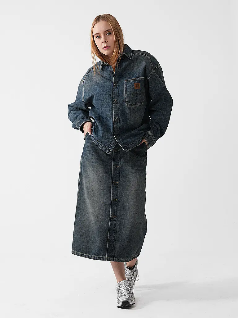 CARHARTT WIP | Jeansbluse W'LOVILIA | Blu scuro