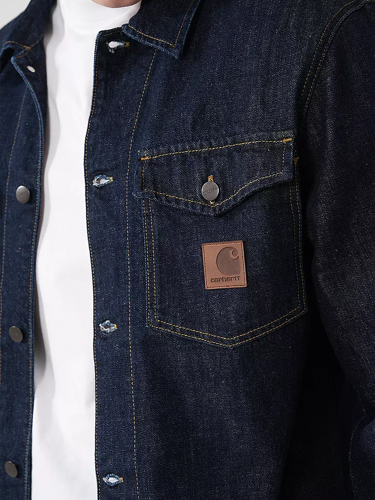 CARHARTT WIP | Overshirt LINCOLN | Blu scuro