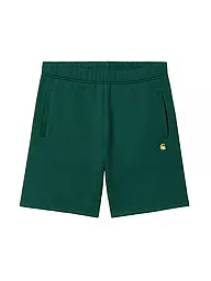 CARHARTT WIP | Sweatshorts CHASE | Verde scuro
