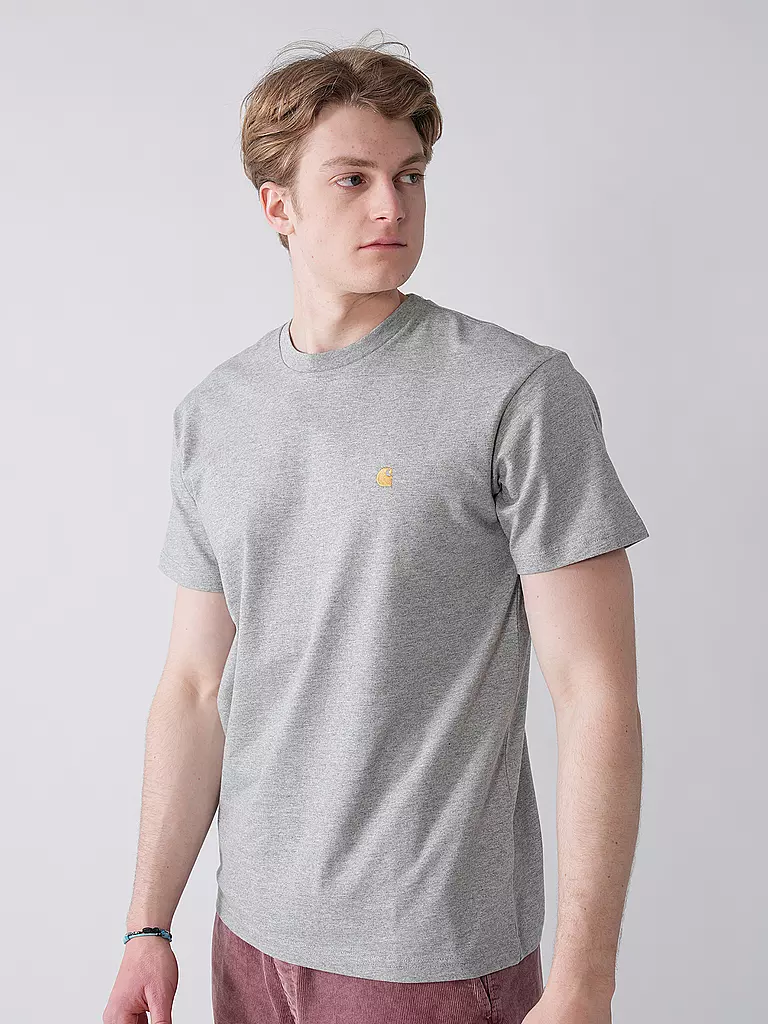 CARHARTT WIP | T-Shirt CHASE | Grigio chiaro