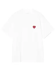 CARHARTT WIP | T-Shirt HEART PATCH | Bianco