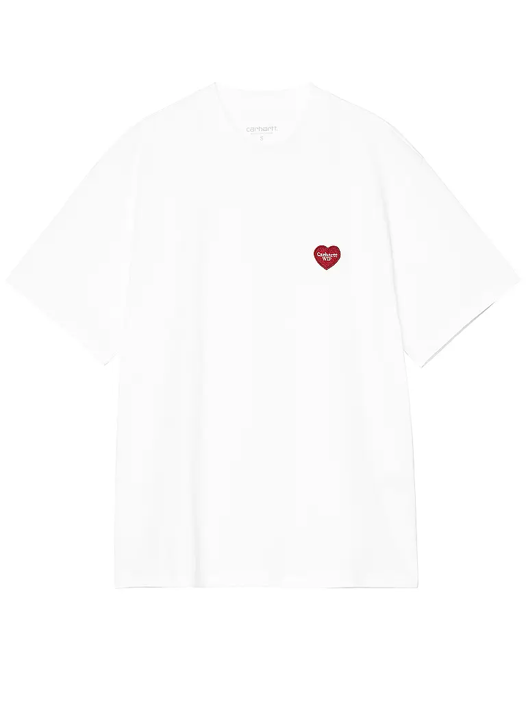CARHARTT WIP | T-Shirt HEART PATCH | Bianco