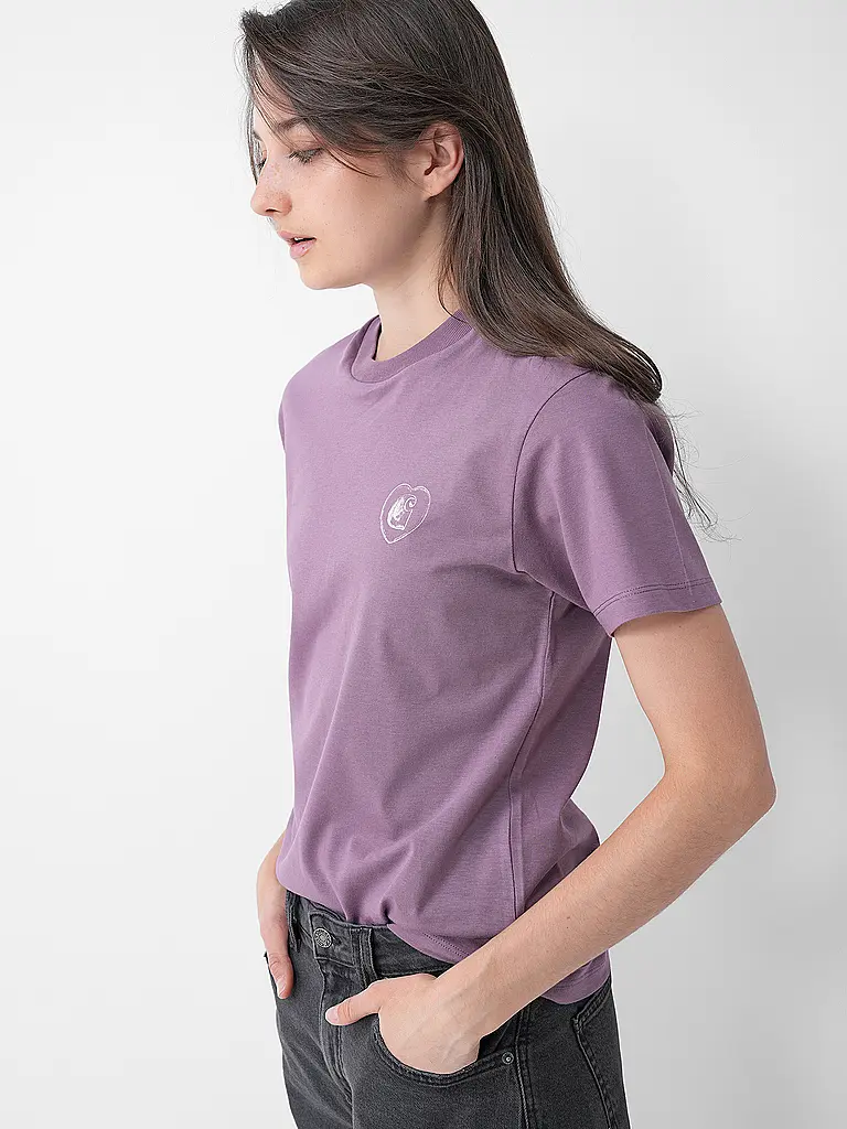CARHARTT WIP | T-shirt HEARTS OF HARTTS | Lilla
