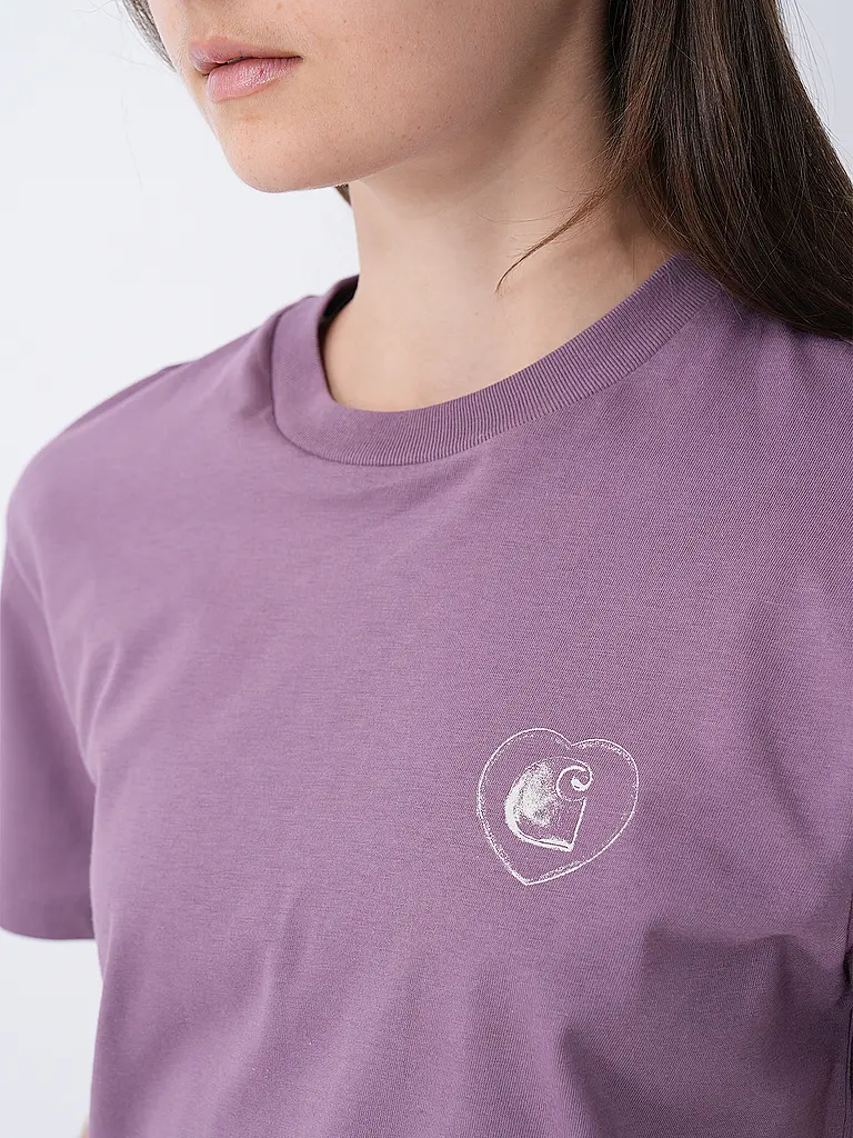 CARHARTT WIP | T-shirt HEARTS OF HARTTS | Lilla