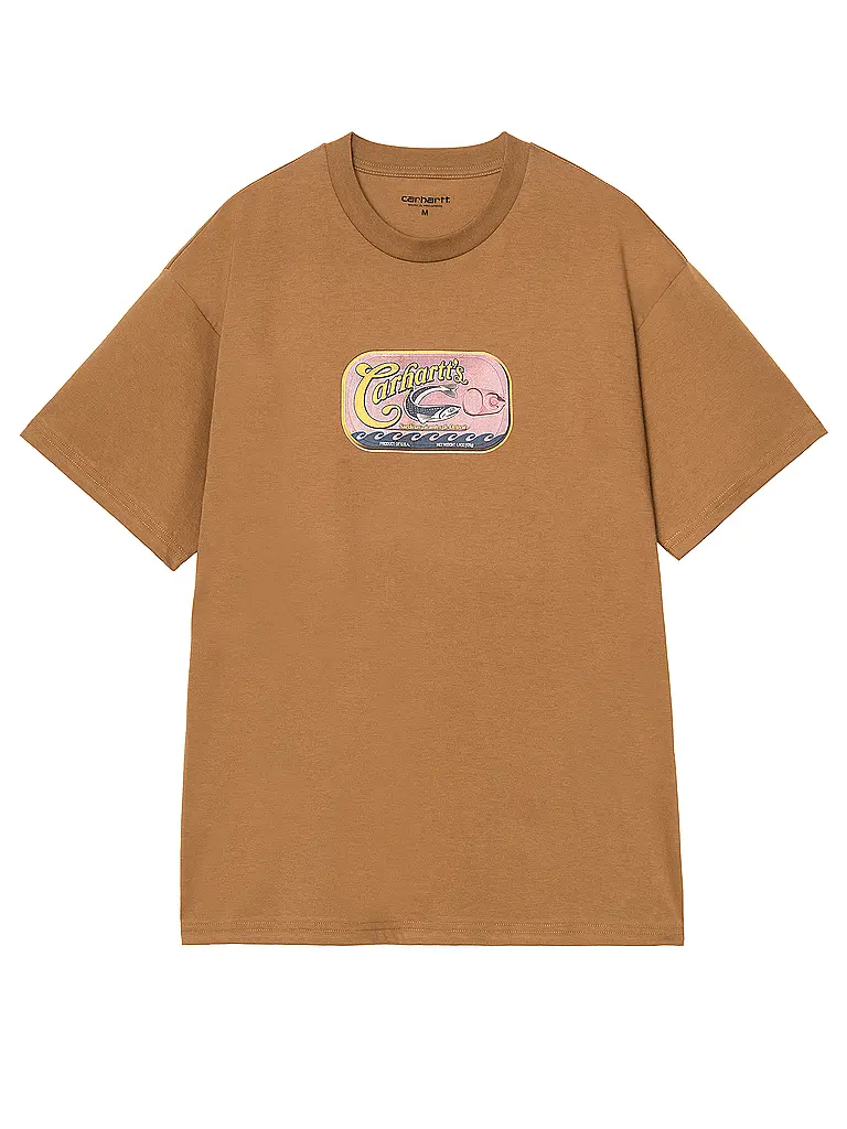 CARHARTT WIP | T-Shirt SARDINAS | Marrone chiaro