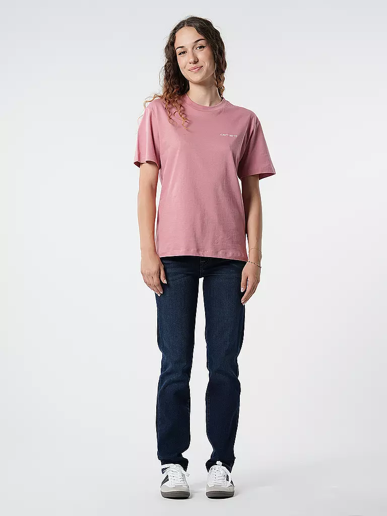 CARHARTT WIP | T-Shirt SCRIPT EMBROIDERY | Rosa