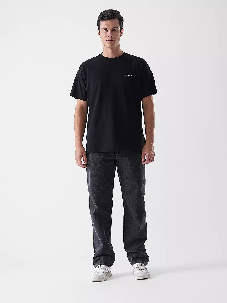CARHARTT WIP | T-Shirt SCRIPT EMBROIDERY | Nero