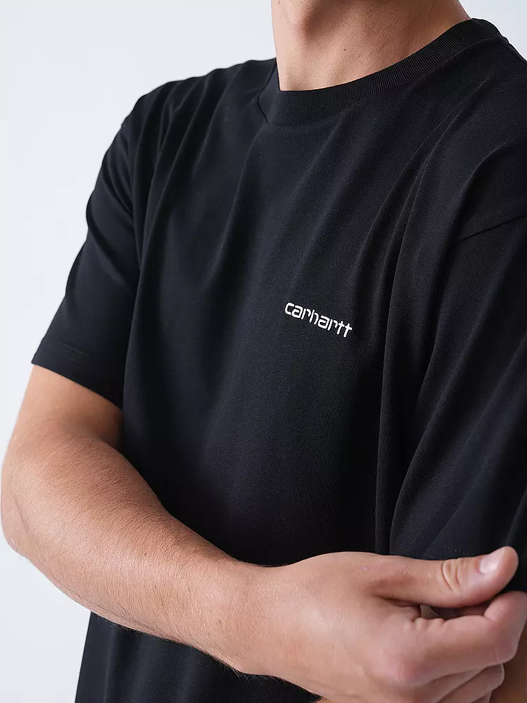CARHARTT WIP | T-Shirt SCRIPT EMBROIDERY | Nero