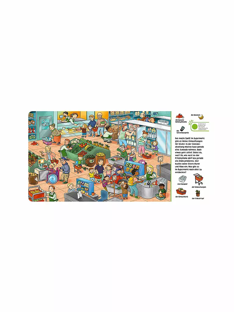 CARLSEN VERLAG | Hör mal (Libro sonoro): Libro illustrato: Fare shopping | Senza colore