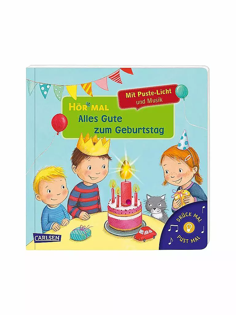 CARLSEN VERLAG | Libro - Ascolta: Buon compleanno con effetti sonori | Senza colore