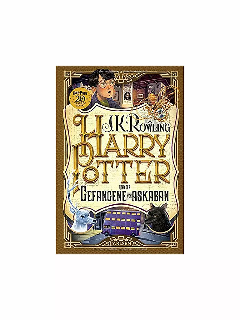 CARLSEN VERLAG | Libro - Harry Potter e il prigioniero di Azkaban - Volume 3 (Copertina rigida) | Senza colore