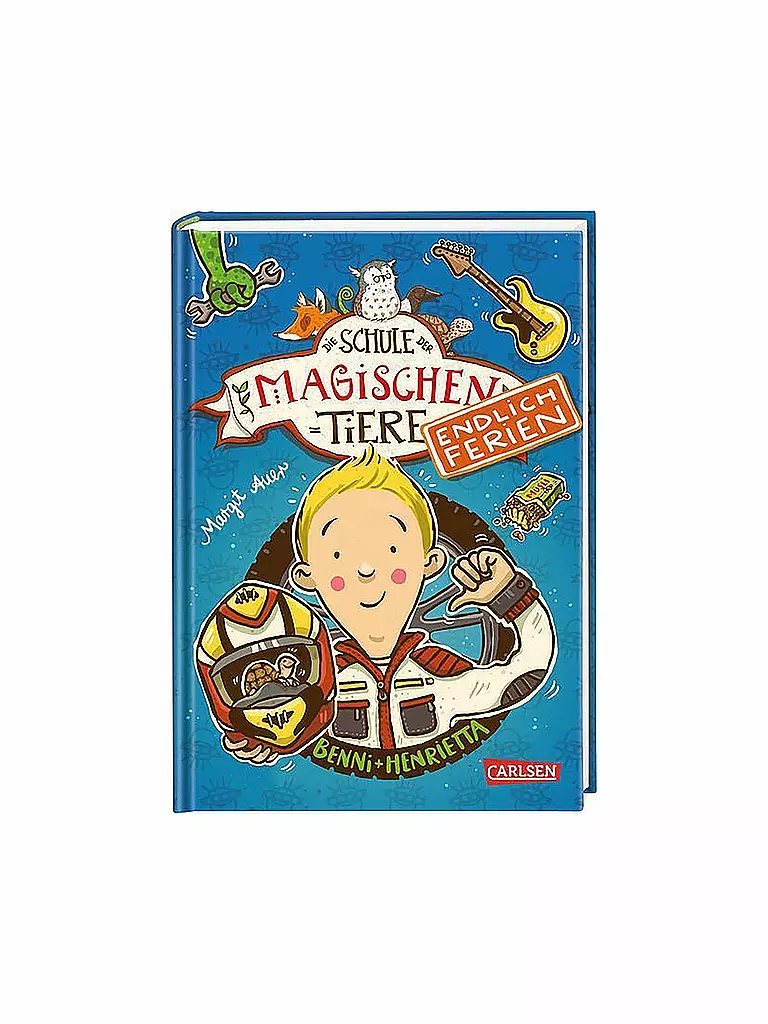 CARLSEN VERLAG | Libro - La scuola degli animali magici - Finalmente vacanze - Benni e Henrietta - Volume 5 | Senza colore
