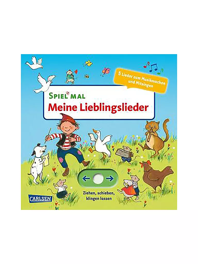 CARLSEN VERLAG | Libro - Spiel mal - Le mie canzoni preferite | Senza colore